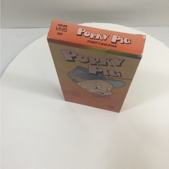 Porky Pig Porky’s Railroad Pre-Owned VHS Tape - Picture 5 of 7